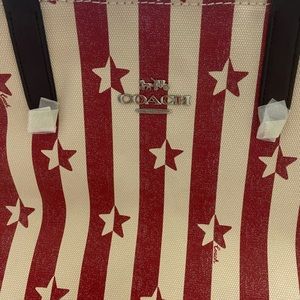 Coach Bi-Color Star Tote